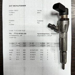 7T1Q9F593AB , A2C59511611, A2C59514912 , 5WS40250, 1432322 Форсунка SIEMENS VDO восстановленная